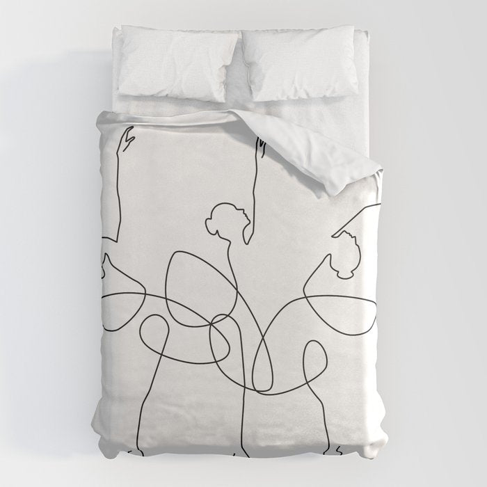 Ballet x 3 Duvet Cover Gallery Image 6