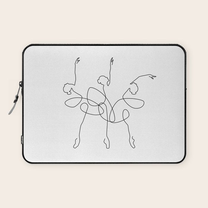 Ballet x 3 Laptop Sleeve Gallery Image 1
