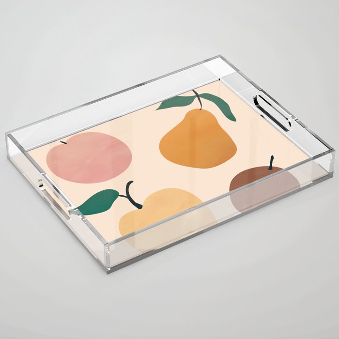 Four Fruit Acrylic Tray Gallery Image 1