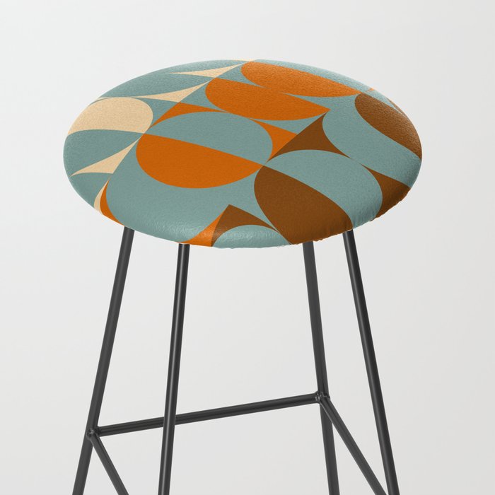 Vintage Geometric 04B Stool Gallery Image 2
