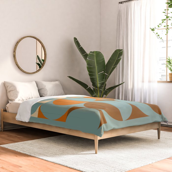 Vintage Geometric 04B Comforter Gallery Image 2
