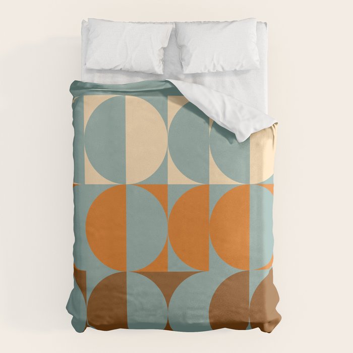 Vintage Geometric 04B Duvet Cover Gallery Image 6