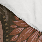 Moth Floral - Brown Comforter Gallery Image 4