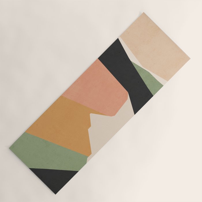 Abstract Art Landscape 2 Yoga Mat Gallery Image 1
