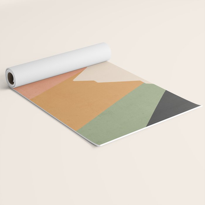 Abstract Art Landscape 2 Yoga Mat Gallery Image 2