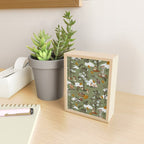 Baby animals in the leafy forest G Mini Art Print Gallery Image 2