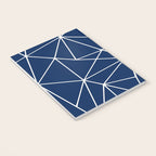 Triangle Geometric Art,  Navy Blue, Pieces Art Notebook Gallery Image 3