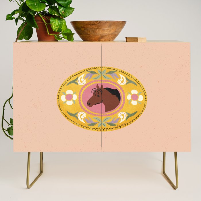 Cowgirl Belt Buckle Credenza Gallery Image 1
