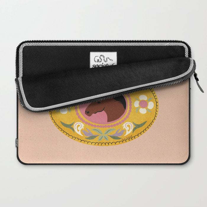 Cowgirl Belt Buckle Laptop Sleeve Gallery Image 2