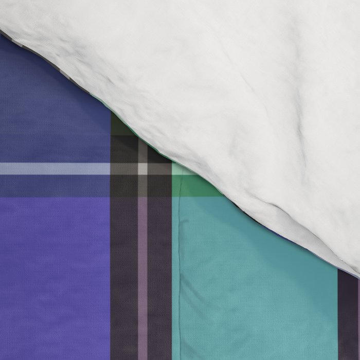 Fusion Colorful Toned Grids B Comforter Gallery Image 4