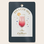 Pina Colada Cocktail Zodiac Sign Cutting Board Gallery Image 1