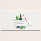 Cactus Garden Desk Mat Gallery Image 1