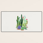 Cactus Garden Desk Mat Gallery Image 3