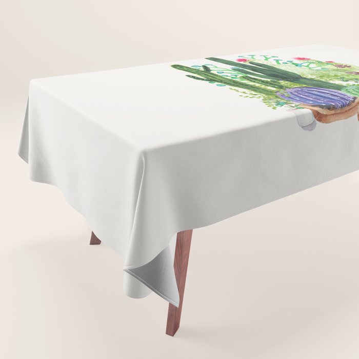 Cactus Garden Tablecloth Gallery Image 1