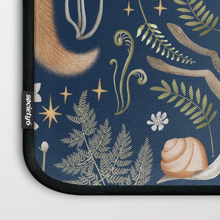 Enchanted Magical Midnight Forest Laptop Sleeve Gallery Image 3