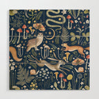 Enchanted Magical Midnight Forest Wood Wall Art Gallery Image 1