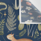 Enchanted Magical Midnight Forest Wall Tapestry Gallery Image 3