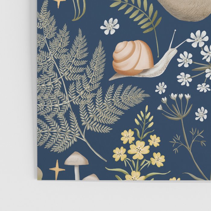 Enchanted Magical Midnight Forest Poster Gallery Image 3