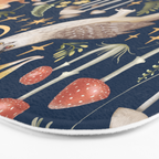 Enchanted Magical Midnight Forest Bath Mat Gallery Image 3