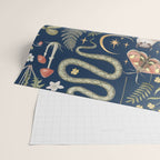 Enchanted Magical Midnight Forest Wrapping Paper Gallery Image 2