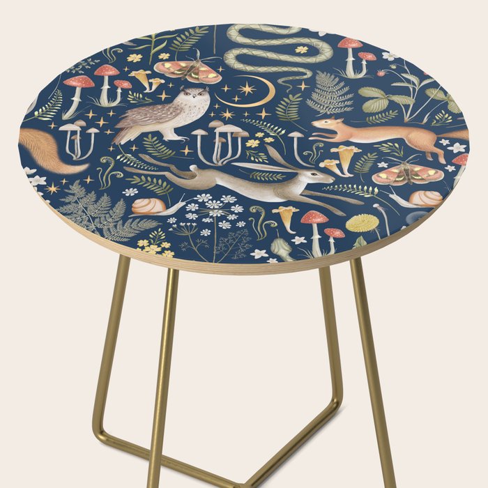 Enchanted Magical Midnight Forest Side Table Gallery Image 2