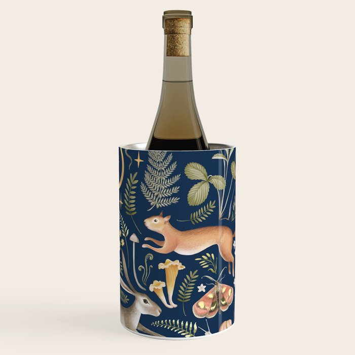 Enchanted Magical Midnight Forest Wine Chiller Gallery Image 3