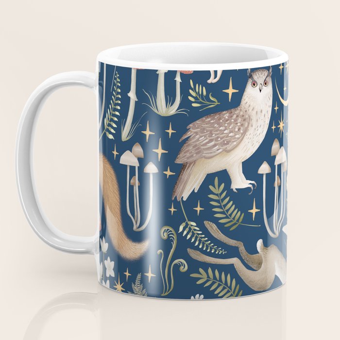 Enchanted Magical Midnight Forest Coffee Mug Gallery Image 3