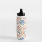 Seashells and Starfish Water Bottle Gallery Image 3