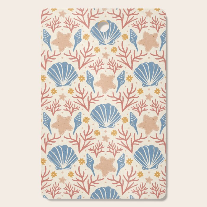 Seashells and Starfish Cutting Board Gallery Image 1