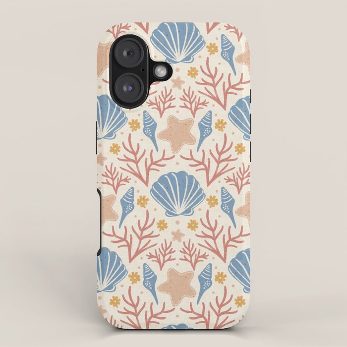 Seashells and Starfish iPhone Case Gallery Image 1