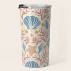 Seashells and Starfish Travel Mug Gallery Image 3