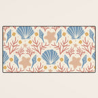 Seashells and Starfish Desk Mat Gallery Image 3