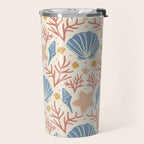 Seashells and Starfish Travel Mug Gallery Image 2