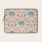Seashells and Starfish Laptop Sleeve Gallery Image 1