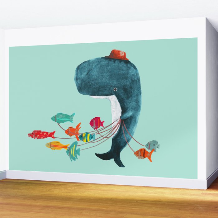 My Pet Fish Wall Mural Gallery Image 2