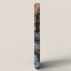 Spiral Ammonite Fossil iPhone Case Gallery Image 2