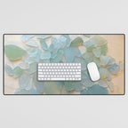 Ocean Hue Sea Glass Desk Mat Gallery Image 1