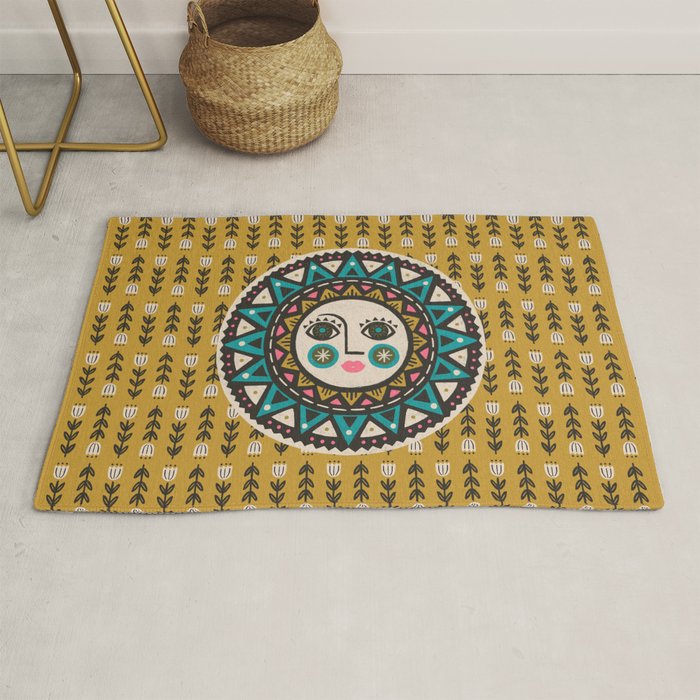 Sunshine & Flowers Rug Gallery Image 1