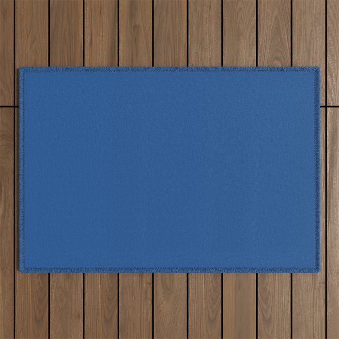 Lapis Blue Outdoor Rug Gallery Image 1