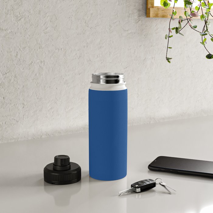 Lapis Blue Water Bottle Gallery Image 4