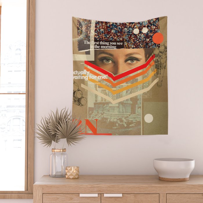 True Mornings Wall Tapestry Gallery Image 2