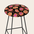 Romantic Vintage Peonies Stool Gallery Image 2