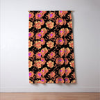 Romantic Vintage Peonies Window Curtain Gallery Image 3
