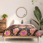 Romantic Vintage Peonies Comforter Gallery Image 3
