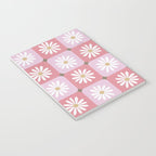 Checkered Daisies - Blush & Gold Notebook Gallery Image 3