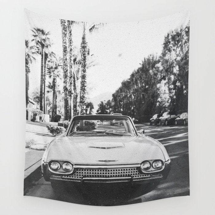 VINTAGE PALM SPRINGS Wall Tapestry Gallery Image 1