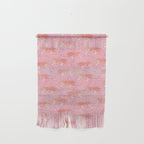 Tigers - pink pastel Wall Hanging Gallery Image 1