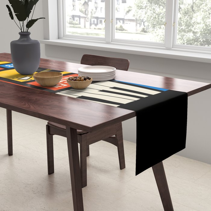 Jazz Festival | Bauhaus V Table Runner Gallery Image 2