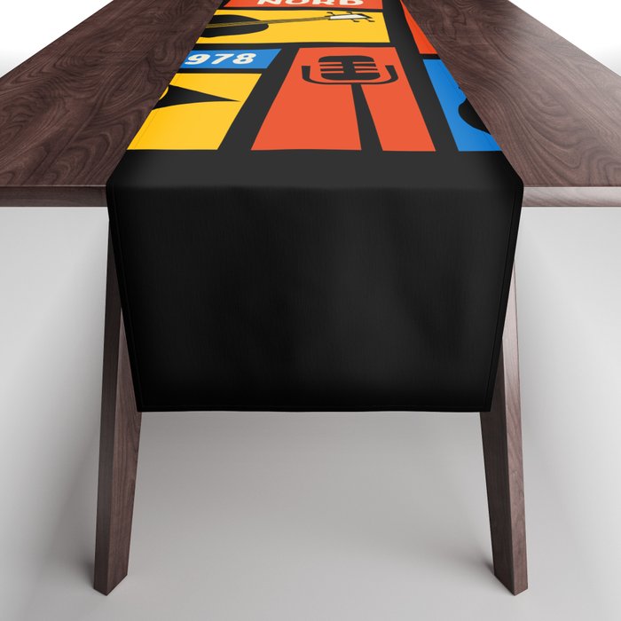 Jazz Festival | Bauhaus V Table Runner Gallery Image 1