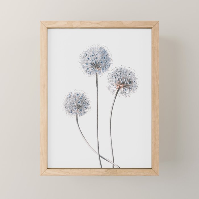 Dandelion 2 Mini Art Print Gallery Image 1